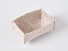 Bread box from sand felt