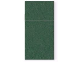 Cutlery pocket dark green, Airlaid textile