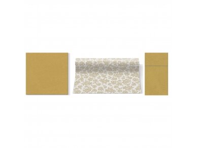 Napkins gold, Airlaid textile 3