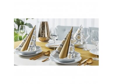 Napkins gold, Airlaid textile 6