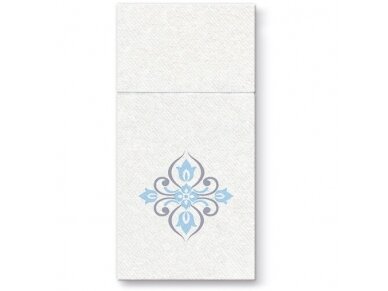 Cutlery pocket DIAMONDS COMPOSITION, Airlaid textile