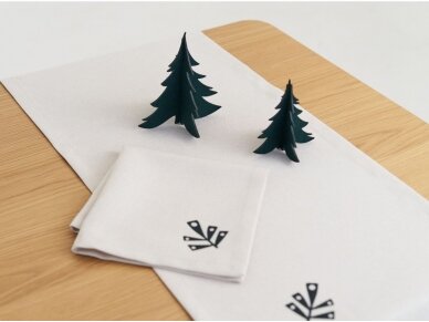 Napkin Christmas moss ARBORE, sandy (Kopija) 2