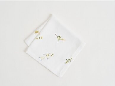 Napkin LAMINA white