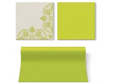 Napkins lime, Airlaid textile 2