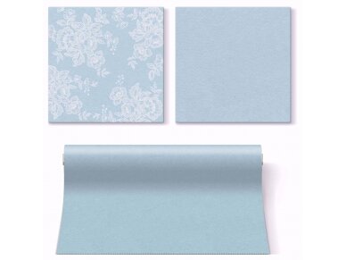 Napkins light blue, Airlaid textile 1