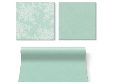 Napkins light mint, Airlaid textile 1