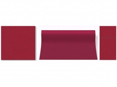 Table runner bordeaux, Airlaid textile 1