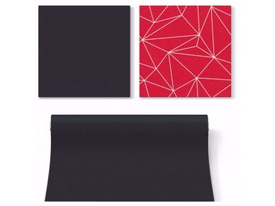 Table runner black, Airlaid 5